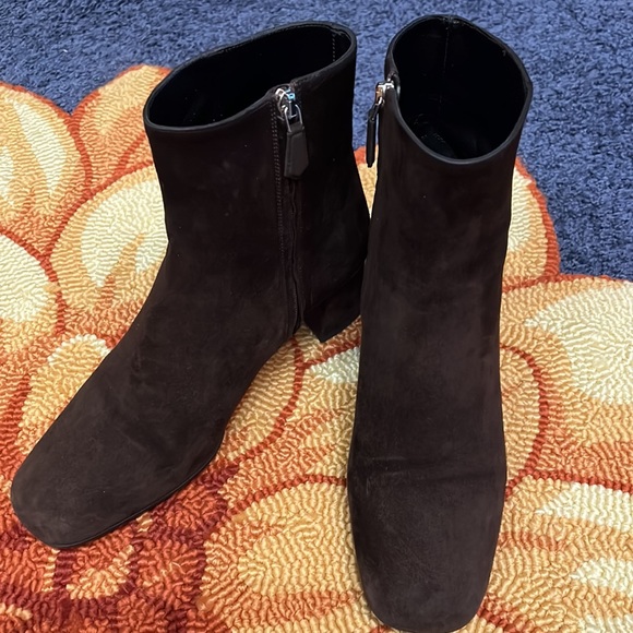 Prada Suede Ankle Sock Boots Size 38 (8) - Picture 3 of 10